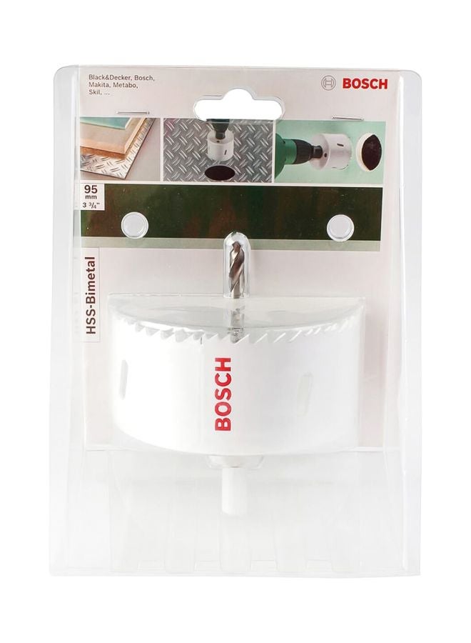 BOSCH HSS Bi-Metal Hole Saw White/Silver - Image 1