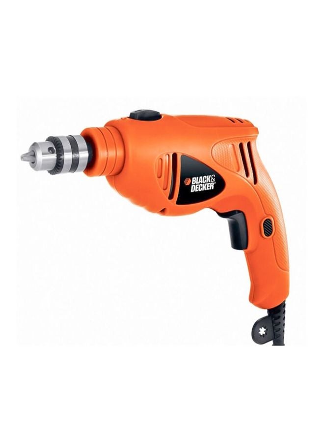 BLACK+DECKER - Percussion Hammer Drill With Bits Orange/Silver - Image 1