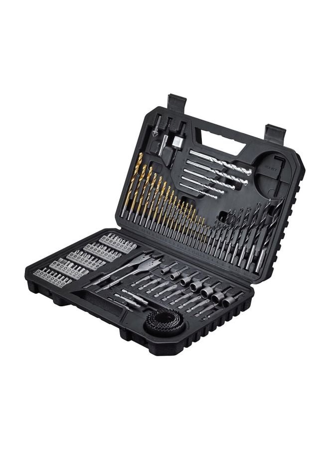 بوش طقم لقم مثقاب برو مختلطة مع حقيبة من 103 قطعة ذهبي/فضي/أسود - Image 2