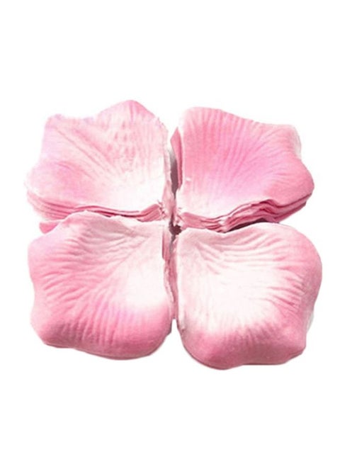 1000-Piece Artificial Rose Petal Set Pink 5x5.5cm