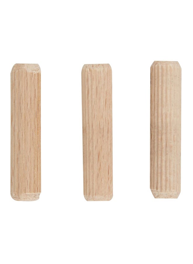 Hettich Pack Of 40 Wooden Dowel Pins Brown - Image 2