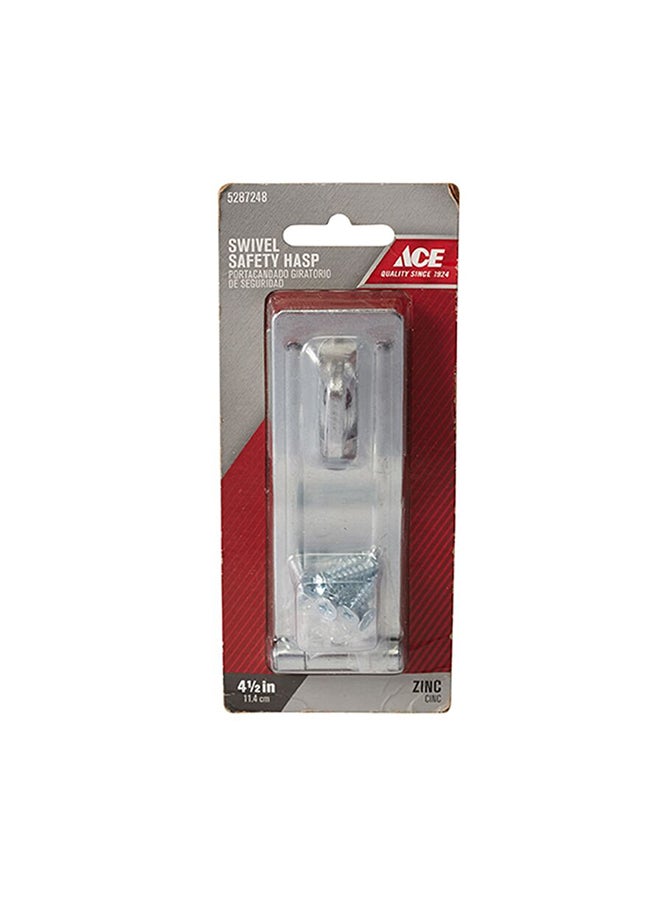 ACE Swivel Safety Hasp Silver - Image 1