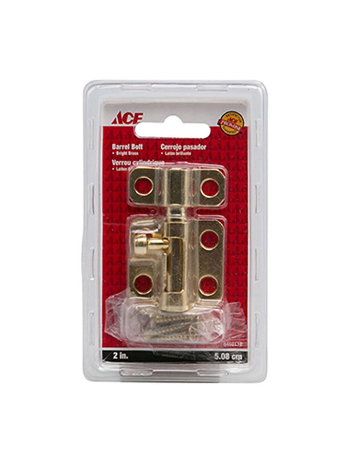 ACE Barrel Bolt (5 cm) Gold