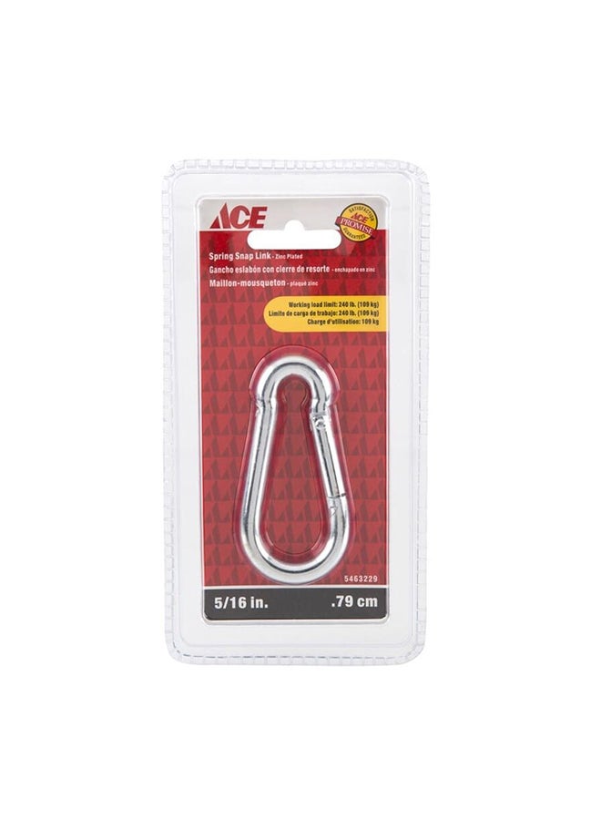 ACE Spring Snap Link Silver 