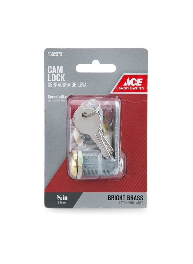 ACE - Cam Lock Silver - Image 1