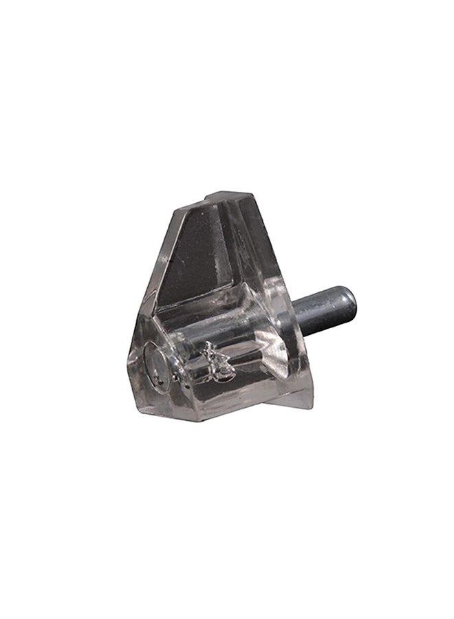 Hettich Pack Of 6 Safety Shelf Support Silver/Clear - Image 2