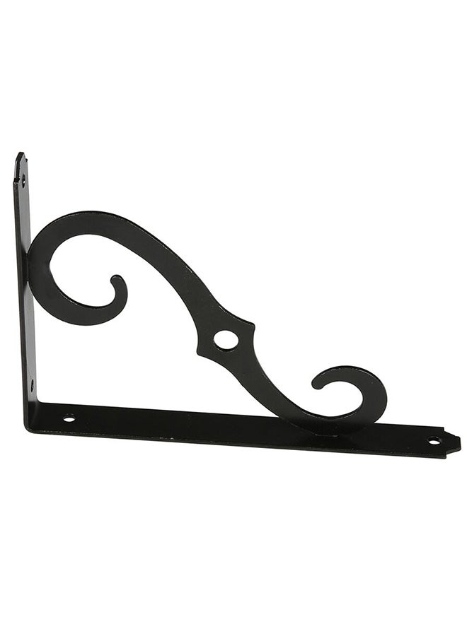 ACE Ornamental Shelf Bracket (20.3 Ã— 12.7 Ã— 1.3 cm) Black  - Image 1