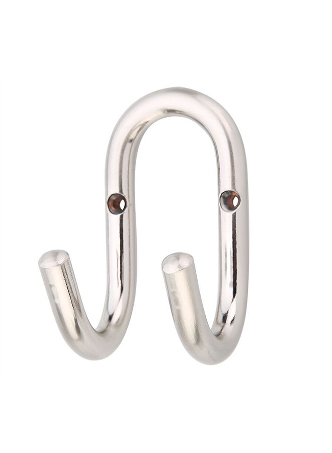 Hettich Stainless Steel Artur Hook Silver