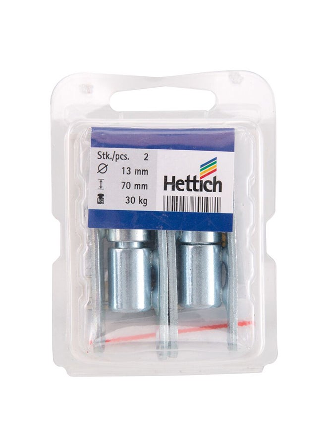 Hettich 2-Piece Restoration Hinge Silver