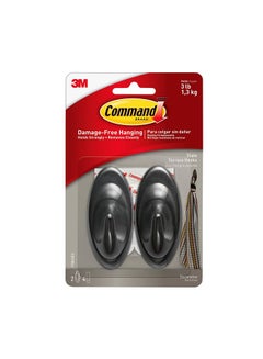 3M 3m Command Slate Terrmedium Hook Silver 3mm 