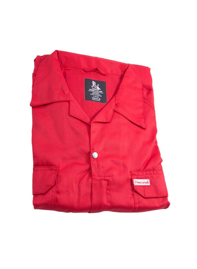 Mkats Prime Captain Coverall Red