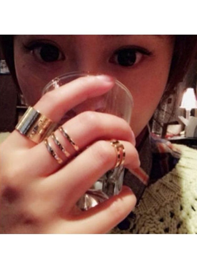Set Of 3 Adjustable Open Rings - Image 2