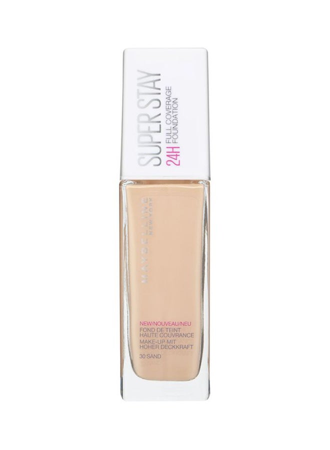 MAYBELLINE NEW YORK - Superstay 24H Full Coverage Matte Foundation 30 Sand - Image 1