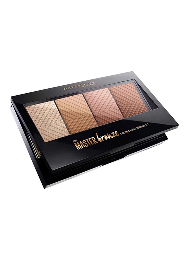 MAYBELLINE NEW YORK - Face Studio Bronze Colour And highlighting Kit Palette Multicolour - Image 1