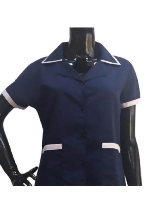 Veronica Scrub Suit Set Navy Blue - Image 3