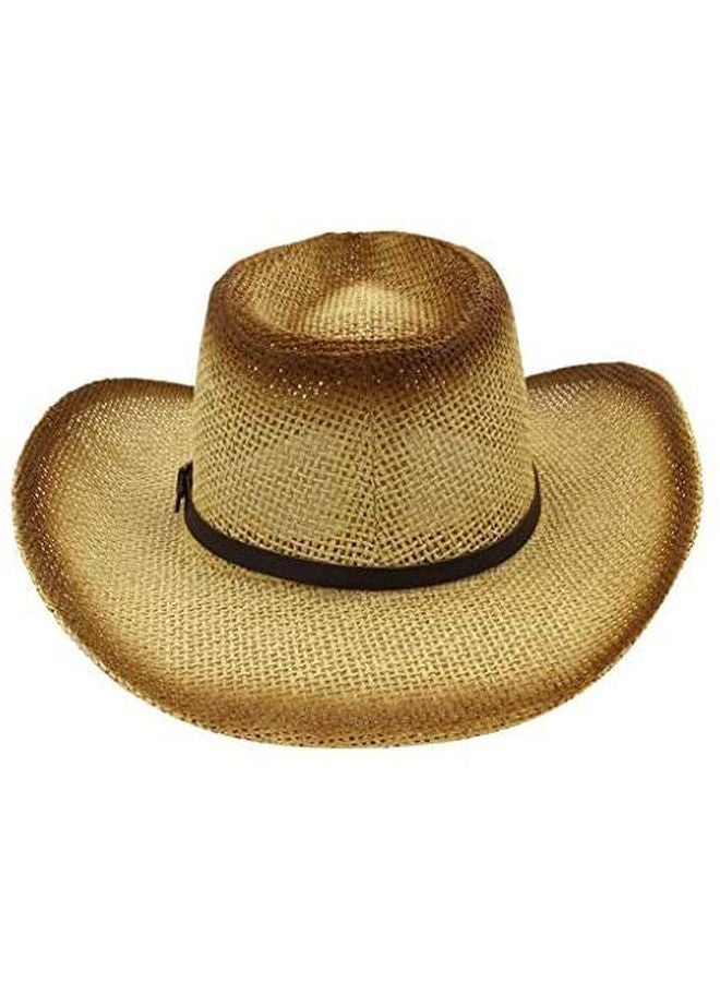 Retro Pattern Hat Beige/Black - Image 1