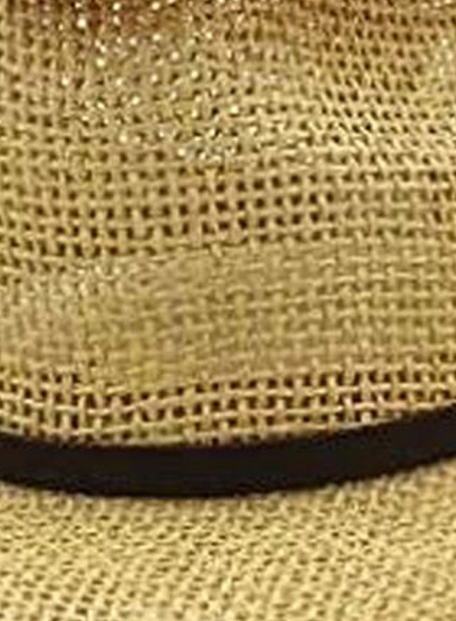 Retro Pattern Hat Beige/Black - Image 3