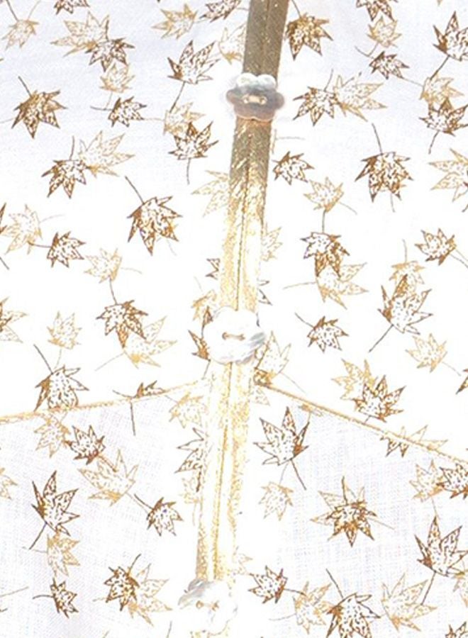 Sana'a Kayum Floral Pattern Tent Top White/Beige  - Image 3