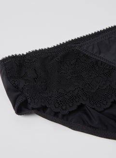 PARFAIT Solid Bikini Briefs Black  - Image 3