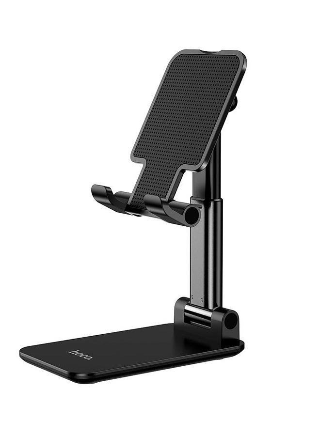 Hoco - Carry Desktop Holder For 4.7-10 Inches Mobiles Black - Image 1