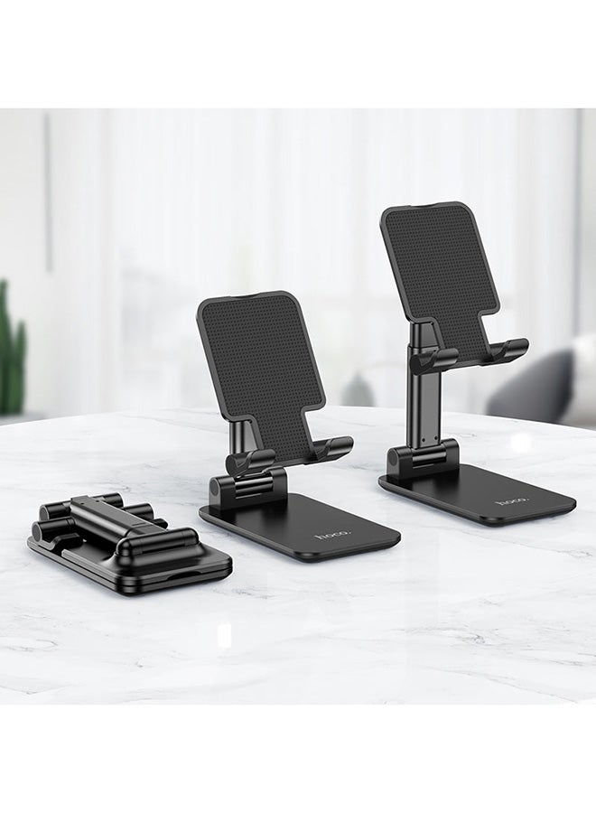 Hoco - Carry Desktop Holder For 4.7-10 Inches Mobiles Black - Image 1