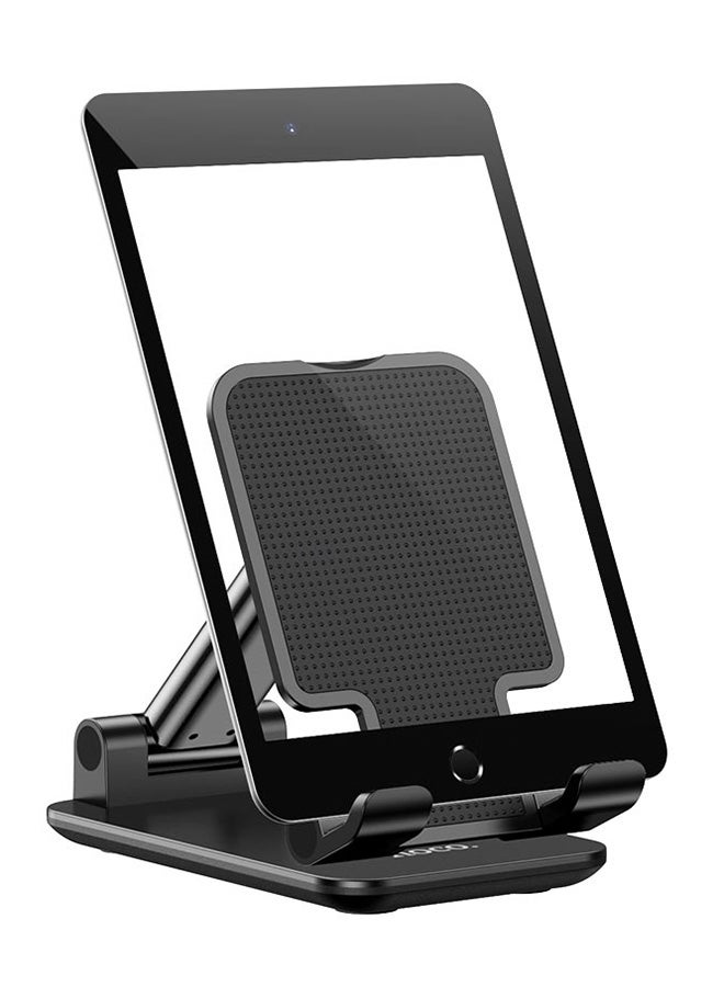 Hoco - Carry Desktop Holder For 4.7-10 Inches Mobiles Black - Image 1