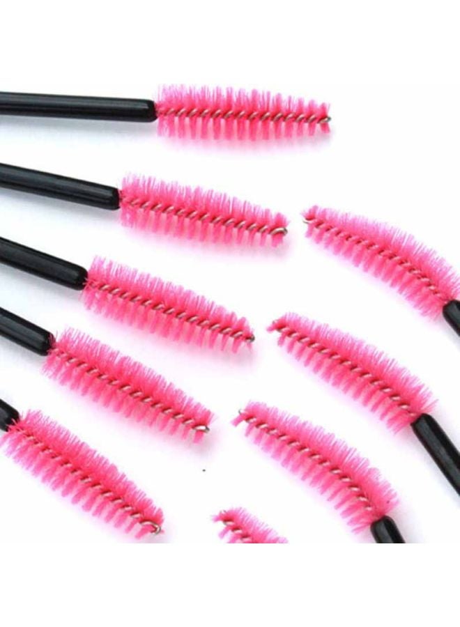 CYTHERIA 50-Piece One-Off Eyelash Brush Set Black/Pink  - Image 3