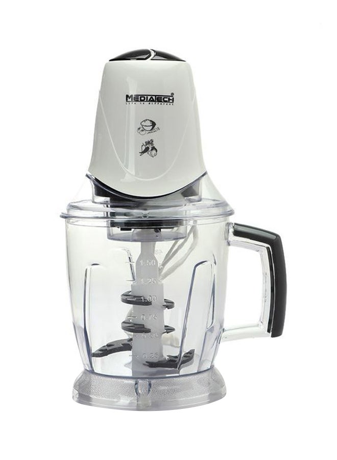 Media Tech Chopper 700W MT-CR20 White/Clear - Image 1