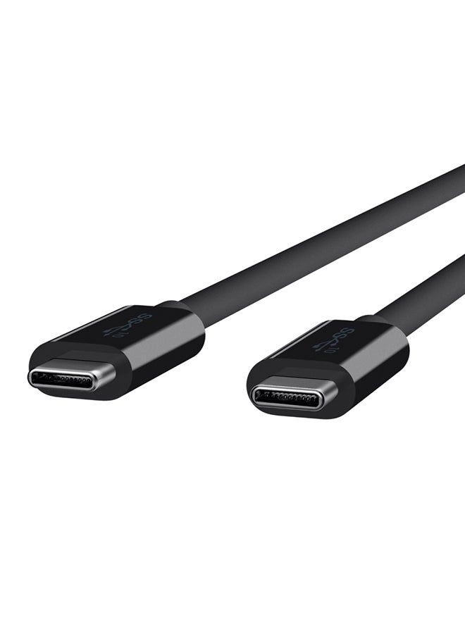 بيلكين كابل من USB-C إلى USB-A بطول 1 متر أسود - Image 4