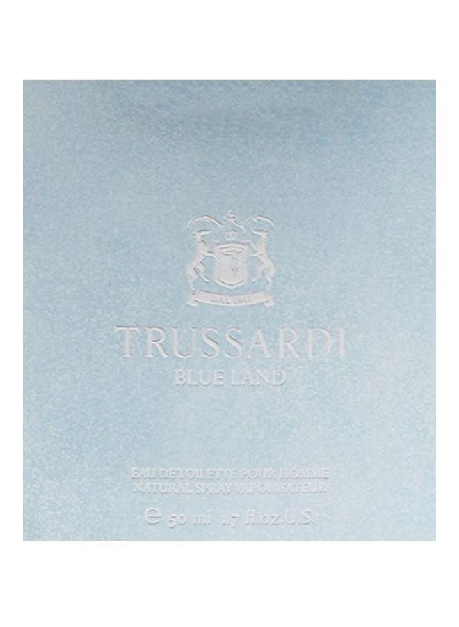 TRUSSARDI - Blue Land EDT 50ml - Image 1
