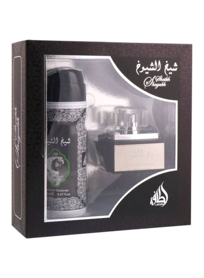 لطافة طقم هدايا شيخ الشيوخ Deodorant 200 Ml, EDP 50ملليلتر - Image 2