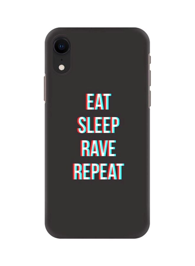 ستايلايزد غطاء حماية واقٍ لهاتف أبل آيفون XR أبيض/رمادي/أسود - Image 1