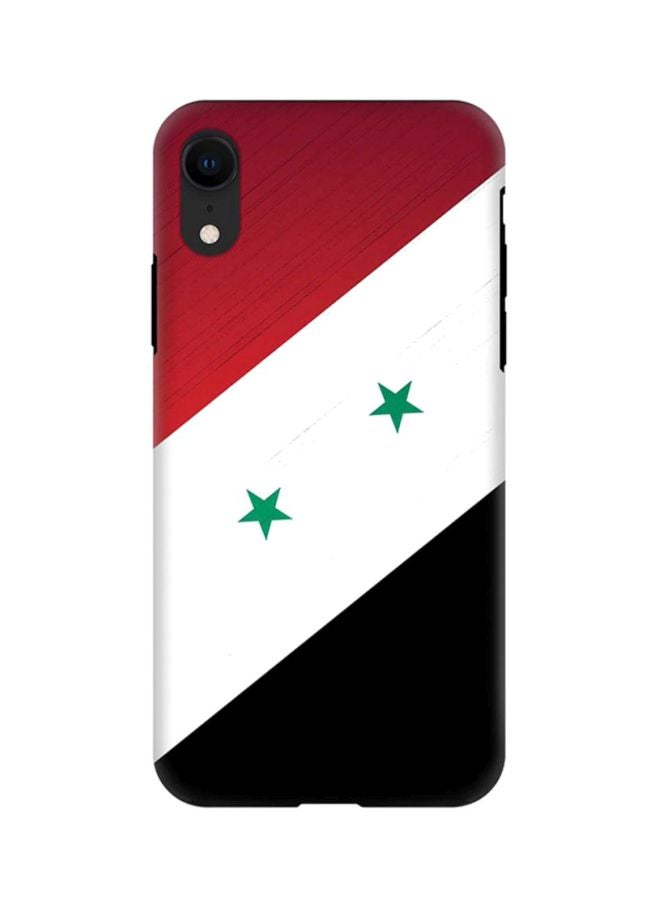 Protective Case Cover For Apple iPhone XR Flag Of Syria