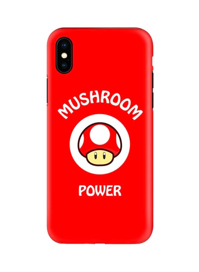 Stylizedd Protective Case Cover For Apple iPhone X/XS Mushroom Power