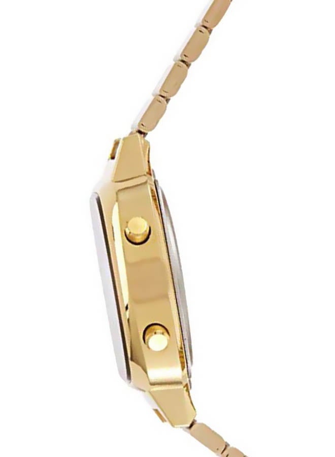 CASIO Women's Vintage Water Resistant Digital Watch LA670WGA-9D - 30 mm - Gold - Image 3