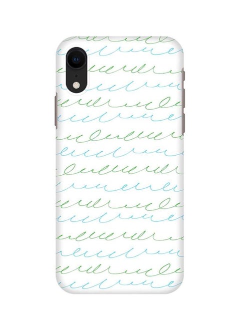 Protective Case Cover For Apple iPhone XR Cursive Story