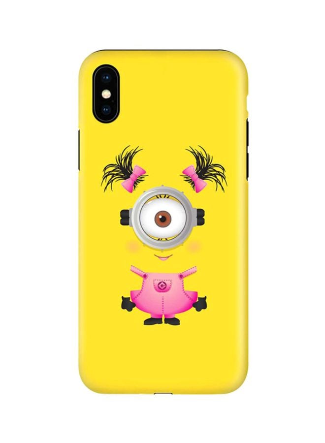 Stylizedd Protective Case Cover For Apple iPhone X/XS Girly Minion 1