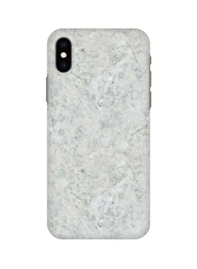 Stylizedd Protective Case Cover For Apple iPhone XS Max Marble Texture Black