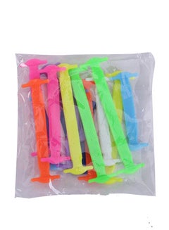Silicone Shoe Laces Multicolour
