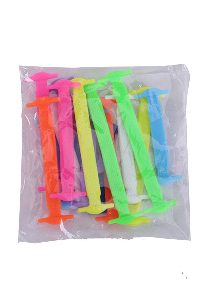 Generic - Silicone Shoe Laces Multicolour - Image 1