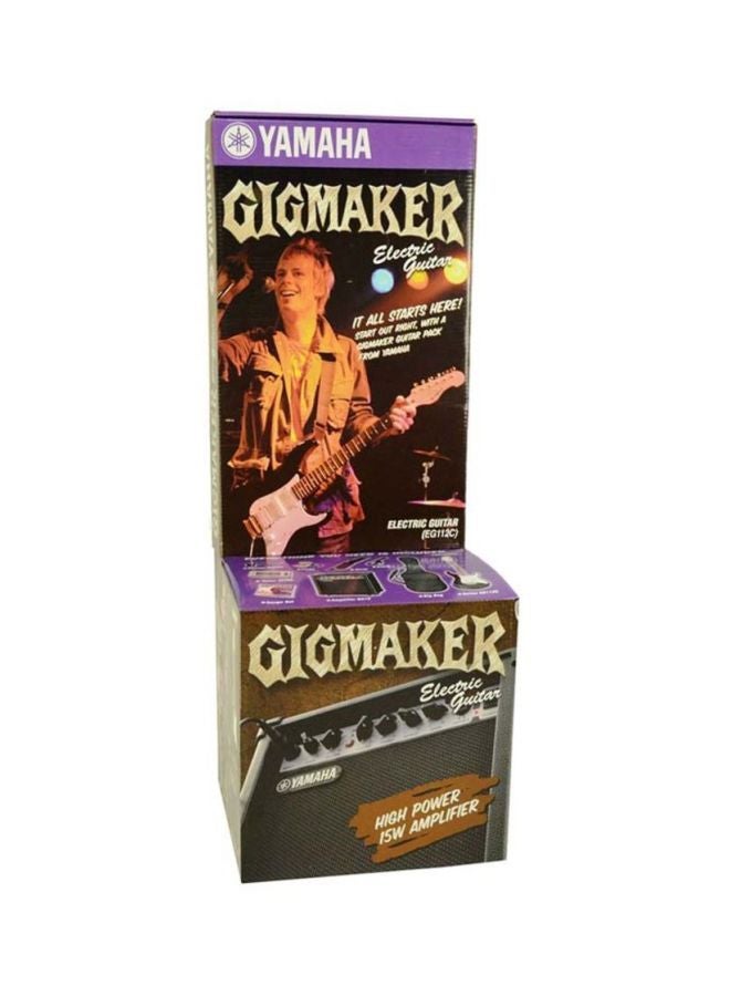 ياماها جيتار كهربائي مزود بمضخم - Image 2