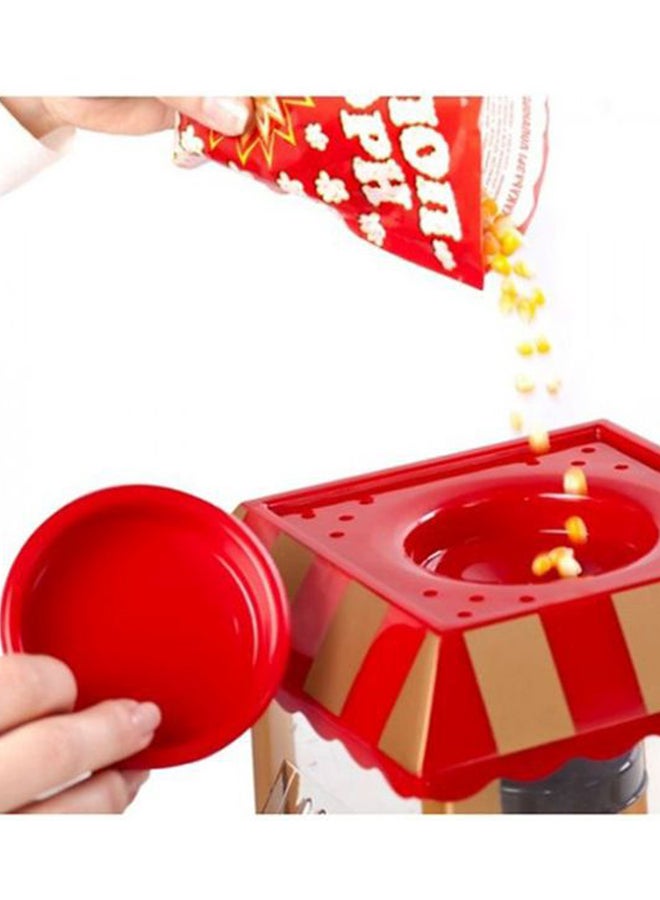 Cool Baby Metal Popcorn Machines Red/Beige/Black 24x18x10cm - Image 3