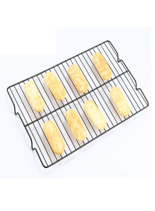 Non-Stick Cooling Rack Grey 35.7x20.6x2cm - Image 3