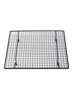Generic Non-Stick Cooling Rack Black 26x23x1.5cm  - Image 1