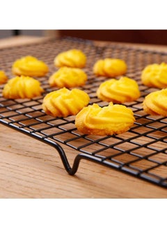 Generic Non-Stick Cooling Rack Black 26x23x1.5cm  - Image 2