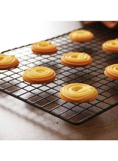 Generic Non-Stick Cooling Rack Black 26x23x1.5cm  - Image 3