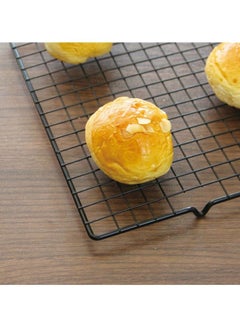 Generic Non-Stick Cooling Rack Black 26x23x1.5cm  - Image 4