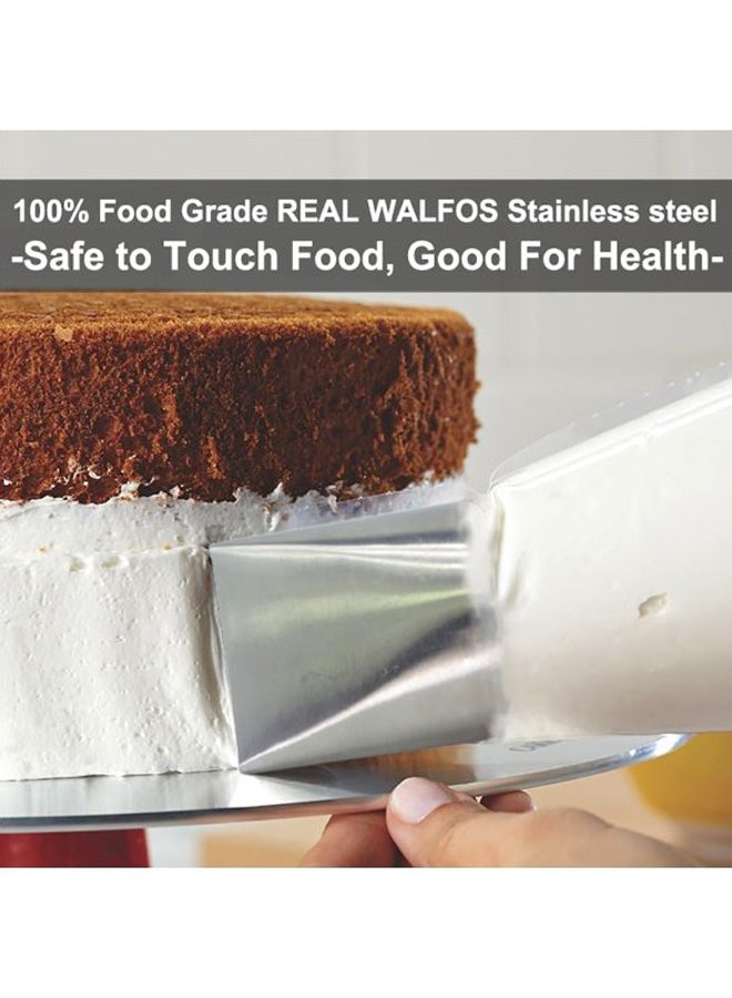 فوهة تزيين كريمة الكيك فضي 4.7x5سم - Image 4