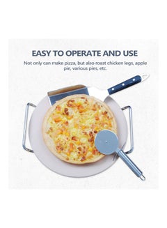 Generic Pizza Baking Stone White 13 inchinch  - Image 2