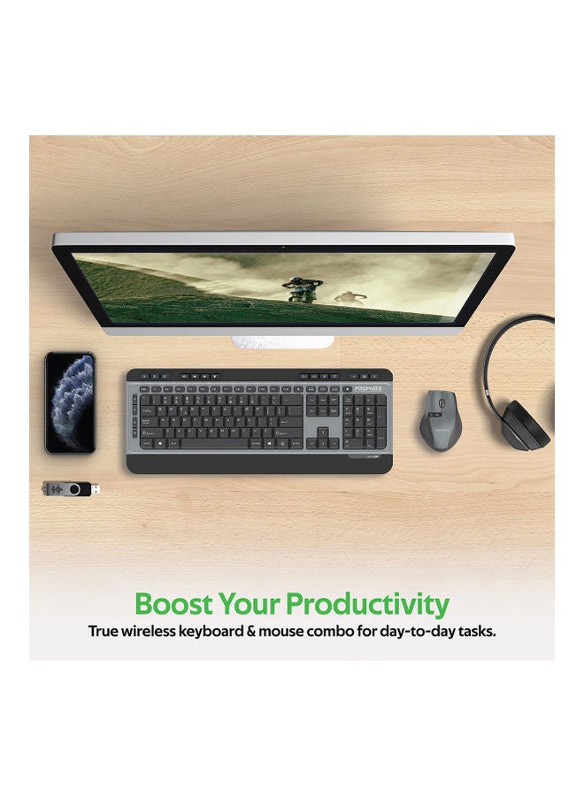 PROMATE - Wireless Keyboard And Mouse - Image 1